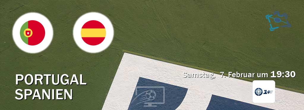 Das Spiel zwischen Portugal und Spanien wird am Samstag,  7. Februar um  19:30, live vom Sportdigital+ übertragen.