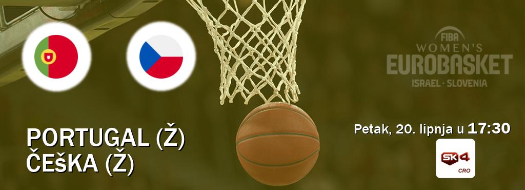 Izravni prijenos utakmice Portugal (Ž) i Češka (Ž) pratite uživo na Sportklub 4 (petak, 20. lipnja u  17:30).