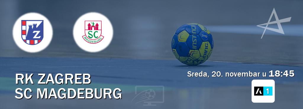 Izravni prijenos utakmice RK Zagreb i SC Magdeburg pratite uživo na Arena Sport 1 (sreda, 20. novembar u  18:45).