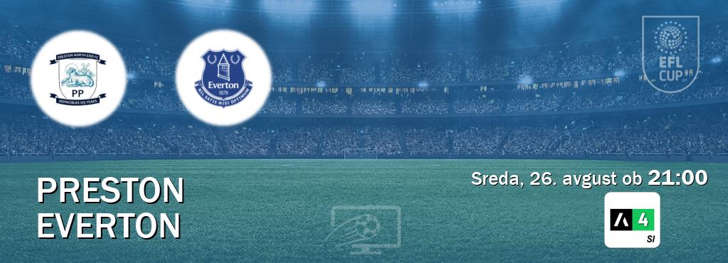 Ne zamudi prenosa tekme Preston - Everton v živo na Arena Sport 4.