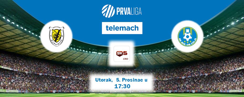 Izravni prijenos utakmice Radomlje i Celje pratite uživo na Sportklub 5 (Utorak,  5. Prosinac u  17:30).