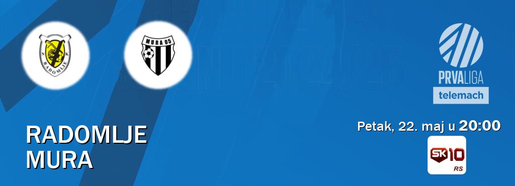Izravni prijenos utakmice Radomlje i Mura pratite uživo na Sportklub 10 (petak, 22. maj u  20:00).