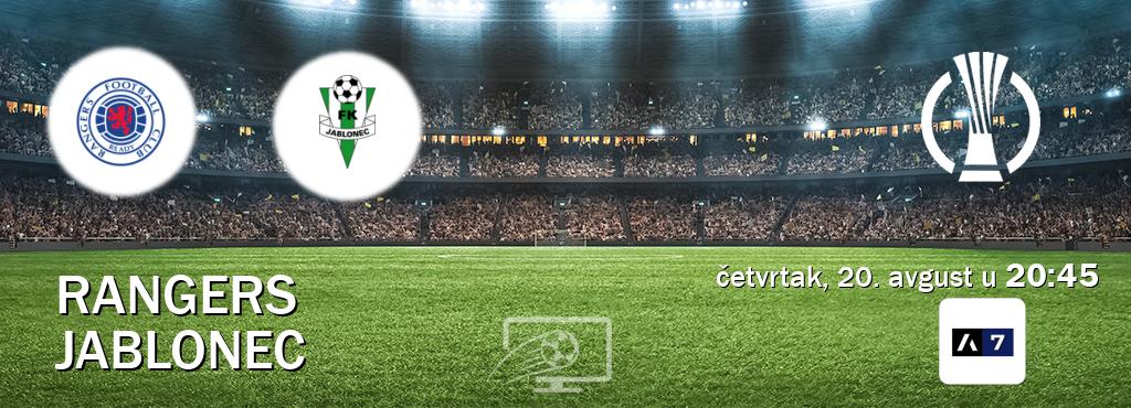 Izravni prijenos utakmice Rangers i Jablonec pratite uživo na Arena Sport 7 (četvrtak, 20. avgust u  20:45).