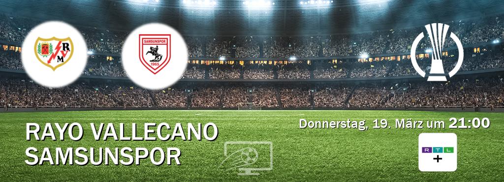 Das Spiel zwischen Rayo Vallecano und Samsunspor wird am Donnerstag, 19. März um 21:00, live vom RTL+ übertragen. Das Spiel zwischen Rayo Vallecano und Samsunspor wird am Donnerstag, 19. März um 21:00, live vom RTL+ übertragen.