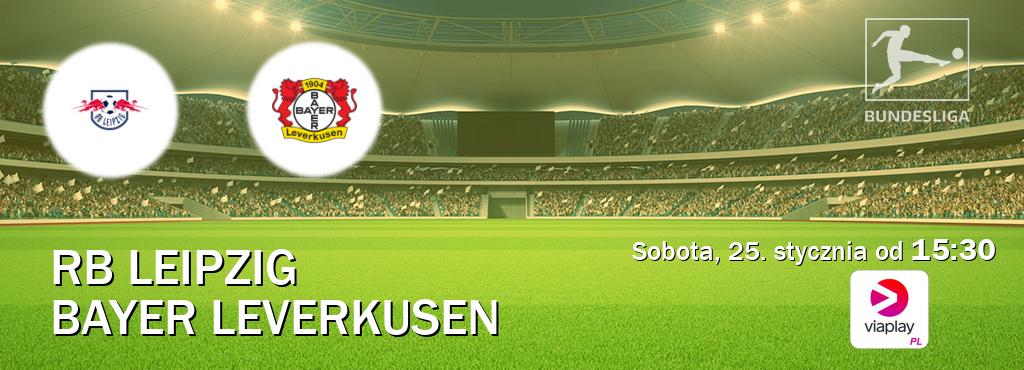 Gra między RB Leipzig i Bayer Leverkusen transmisja na żywo w Viaplay Polska (sobota, 25. stycznia od  15:30).