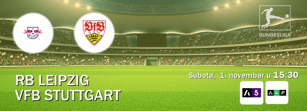 Izravni prijenos utakmice RB Leipzig i VfB Stuttgart pratite uživo na Arena Sport 5 i Arena Premium 4 (subota,  1. novembar u  15:30).