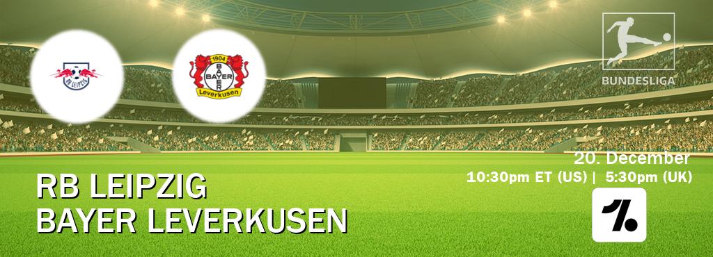 You can watch game live between RB Leipzig and Bayer Leverkusen on OneFootball.