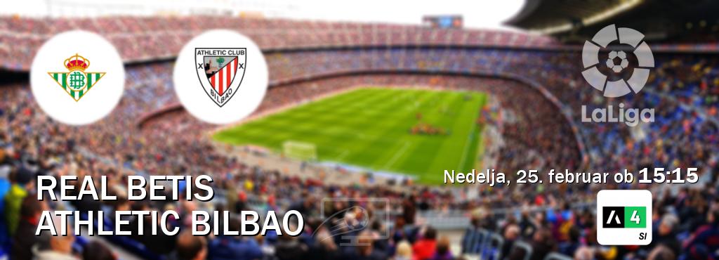 Real Betis in Athletic Bilbao v živo na Arena Sport 4. Prenos tekme bo v nedelja, 25. februar ob  15:15