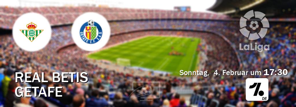 Das Spiel zwischen Real Betis und Getafe wird am Sonntag,  4. Februar um  17:30, live vom OneFootball Deutschland übertragen.