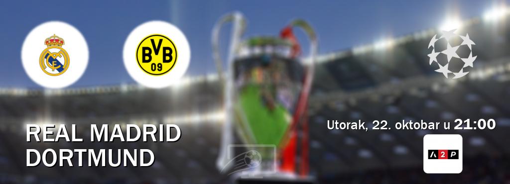 Izravni prijenos utakmice Real Madrid i Dortmund pratite uživo na Arena Premium 2 (utorak, 22. oktobar u  21:00).