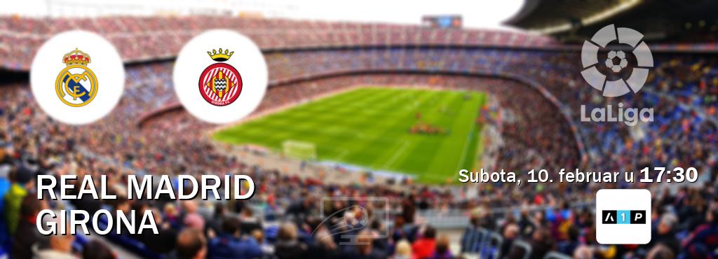 Izravni prijenos utakmice Real Madrid i Girona pratite uživo na Arena Premium 1 (subota, 10. februar u  17:30).