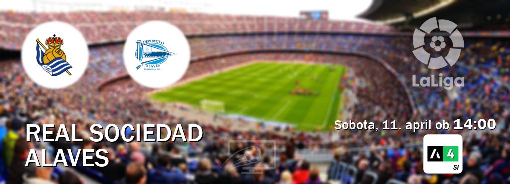 Real Sociedad in Alaves v živo na Arena Sport 4. Prenos tekme bo v sobota, 11. april ob  14:00