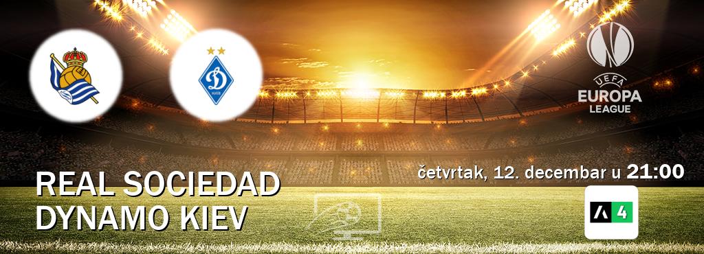 Izravni prijenos utakmice Real Sociedad i Dynamo Kiev pratite uživo na Arena Sport 4 (četvrtak, 12. decembar u  21:00).