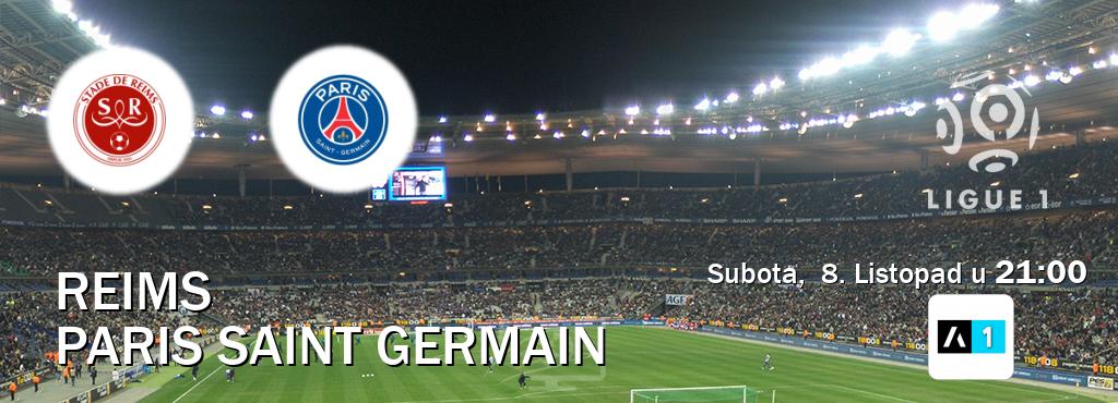 Izravni prijenos utakmice Reims i Paris Saint Germain pratite uživo na Arena Sport 1 (Subota,  8. Listopad u  21:00).