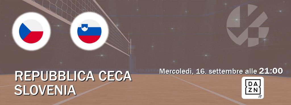 Il match Repubblica Ceca - Slovenia sarà trasmesso in diretta TV su DAZN Italia (ore 21:00)