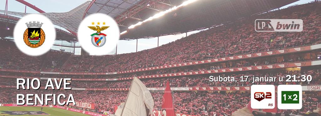 Izravni prijenos utakmice Rio Ave i Benfica pratite uživo na Sportklub 2 i Arena Sport 1x2 (subota, 17. januar u  21:30).