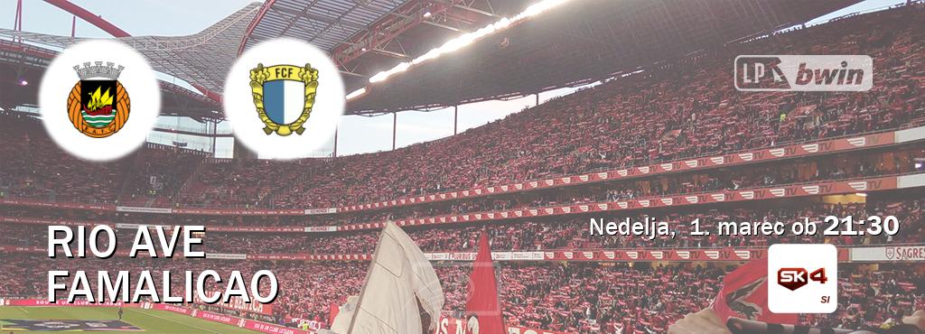 Dvoboj Rio Ave in Famalicao s prenosom tekme v živo na Sportklub 4.
