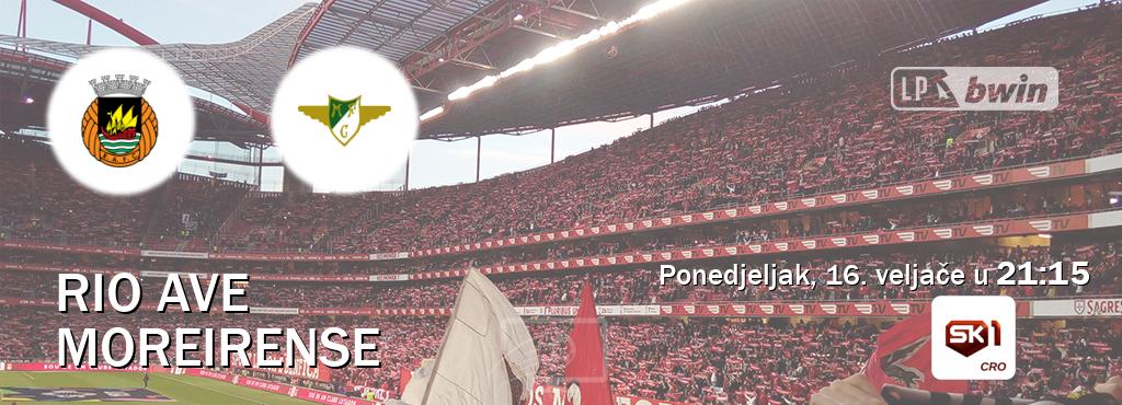 Izravni prijenos utakmice Rio Ave i Moreirense pratite uživo na Sportklub 1 (ponedjeljak, 16. veljače u  21:15).