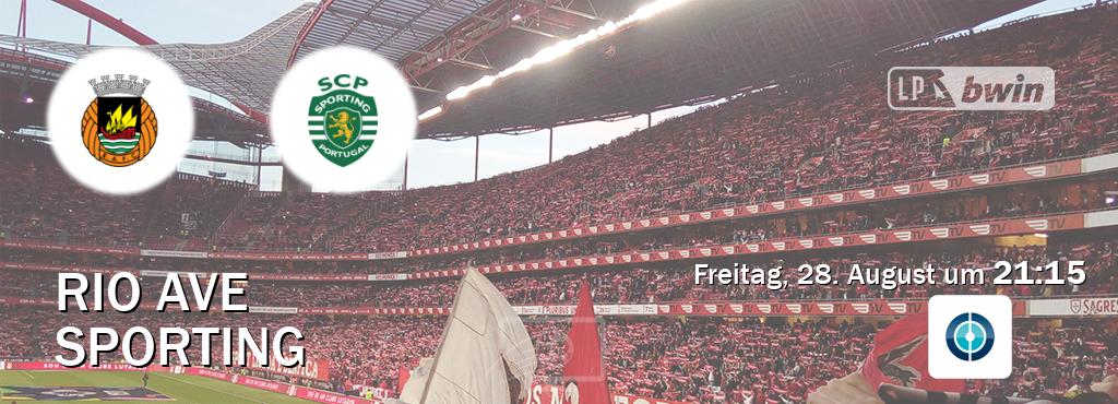 Das Spiel zwischen Rio Ave und Sporting wird am Freitag, 28. August um  21:15, live vom Sportdigital FUSSBALL übertragen.