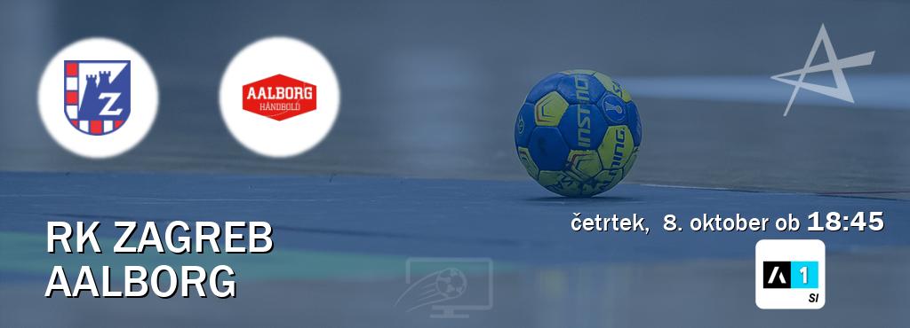 RK Zagreb in Aalborg v živo na Arena Sport 1. Prenos tekme bo v četrtek,  8. oktober ob  18:45