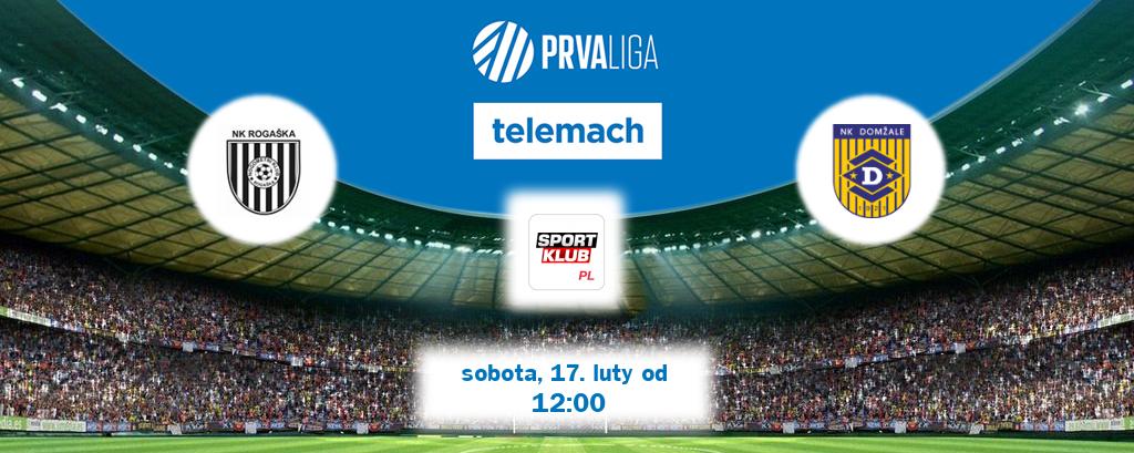 Gra między Rogaska i Domzale transmisja na żywo w Sportklub (sobota, 17. luty od  12:00).