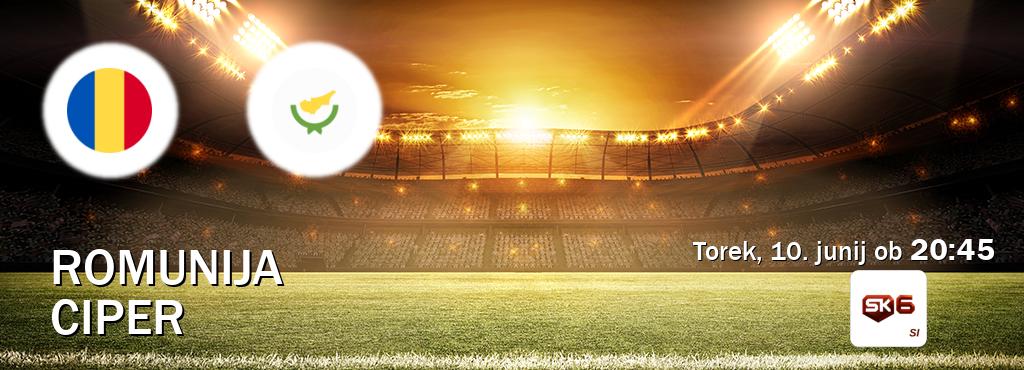 Ne zamudi prenosa tekme Romunija - Ciper v živo na Sportklub 6.