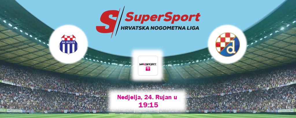 Izravni prijenos utakmice Rudeš i Dinamo Zagreb pratite uživo na MAXSport1 (Nedjelja, 24. Rujan u  19:15).