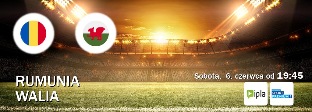 Gra między Rumunia i Walia transmisja na żywo w IPLA i Polsat Sport Premium 1 (sobota,  6. czerwca od  19:45).