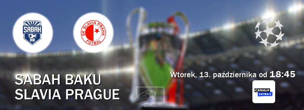 Gra między Sabah Baku i Slavia Prague transmisja na żywo w Canal+ Extra 2 (wtorek, 13. października od  18:45).