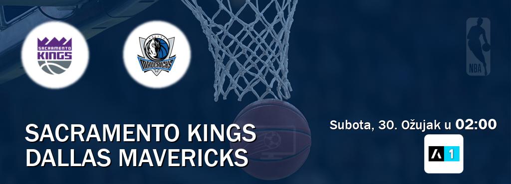 Izravni prijenos utakmice Sacramento Kings i Dallas Mavericks pratite uživo na Arena Sport 1 (Subota, 30. Ožujak u  02:00).