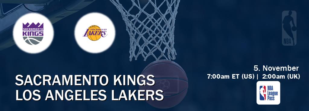 You can watch game live between Sacramento Kings and Los Angeles Lakers on NBA League Pass. You can watch game live between Sacramento Kings and Los Angeles Lakers on NBA League Pass.