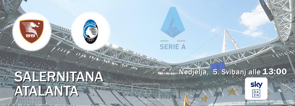 Il match Salernitana - Atalanta sarà trasmesso in diretta TV su Sky Sport Bar (ore 13:00)