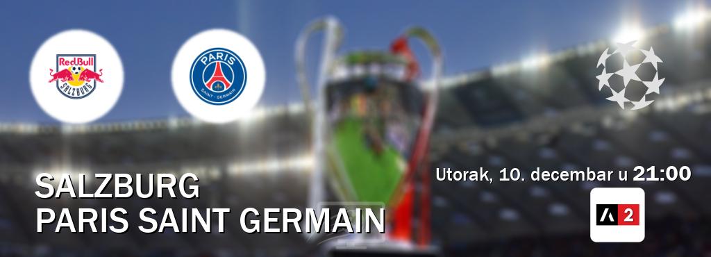 Izravni prijenos utakmice Salzburg i Paris Saint Germain pratite uživo na Arena Sport 2 (utorak, 10. decembar u  21:00).