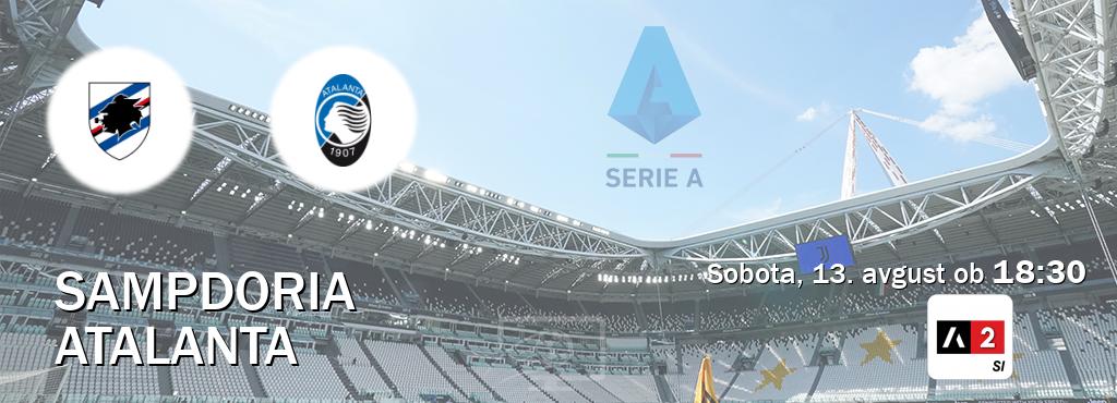 Dvoboj Sampdoria in Atalanta s prenosom tekme v živo na Arena Sport 2.