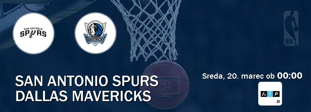 Prenos tekme med San Antonio Spurs in Dallas Mavericks v živo na Arena Sport Premium (sreda, 20. marec ob  00:00 uri).