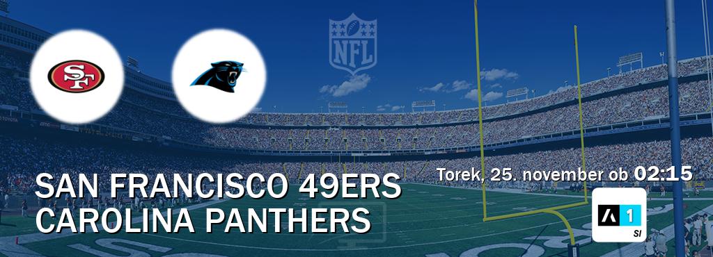 San Francisco 49ers in Carolina Panthers v živo na Arena Sport 1. Prenos tekme bo v torek, 25. november ob 02:15 San Francisco 49ers in Carolina Panthers v živo na Arena Sport 1. Prenos tekme bo v torek, 25. november ob 02:15