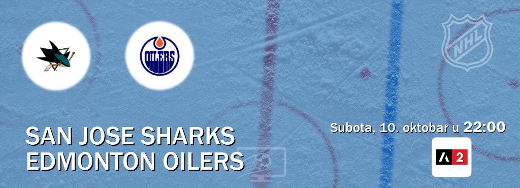 Izravni prijenos utakmice San Jose Sharks i Edmonton Oilers pratite uživo na Arena Sport 2 (subota, 10. oktobar u 22:00). Izravni prijenos utakmice San Jose Sharks i Edmonton Oilers pratite uživo na Arena Sport 2 (subota, 10. oktobar u 22:00).
