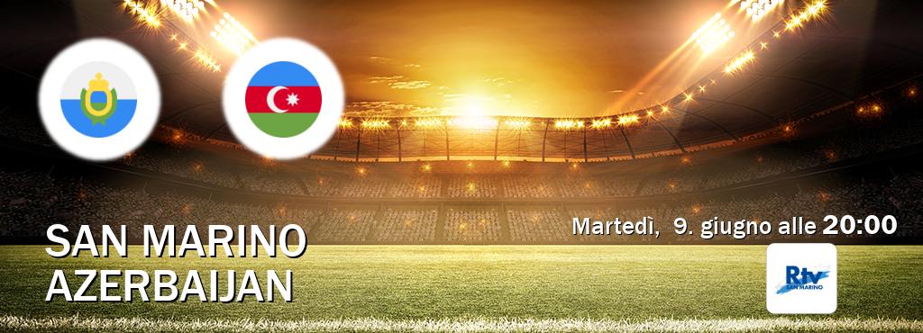 Il match San Marino - Azerbaijan sarà trasmesso in diretta TV su San Marino RTV (ore 20:00)