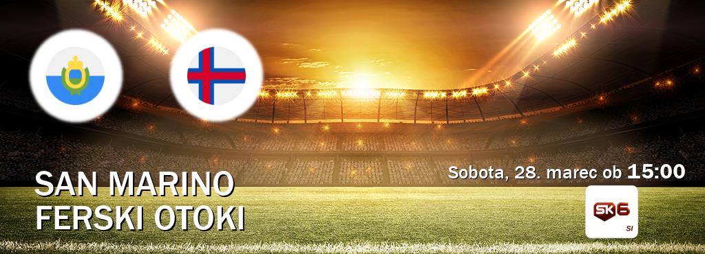 Ne zamudi prenosa tekme San Marino - Ferski Otoki v živo na Sportklub 6.