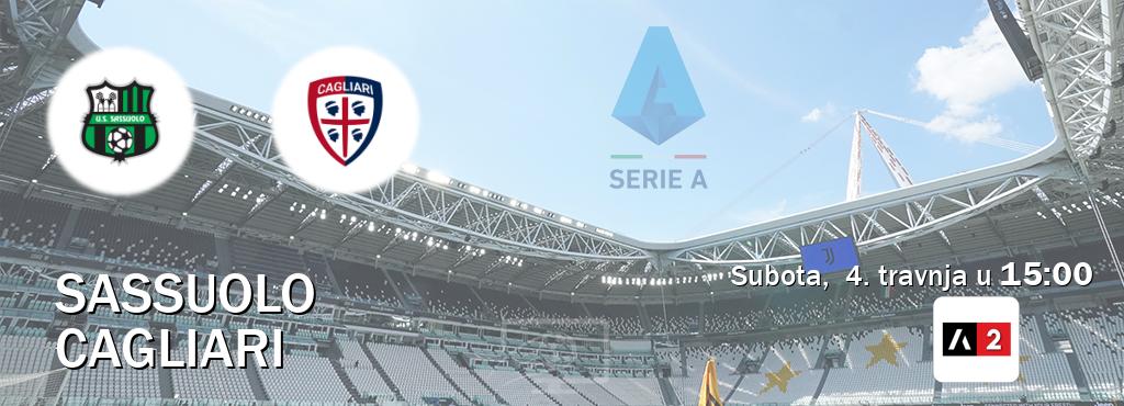 Izravni prijenos utakmice Sassuolo i Cagliari pratite uživo na Arena Sport 2 (subota,  4. travnja u  15:00).
