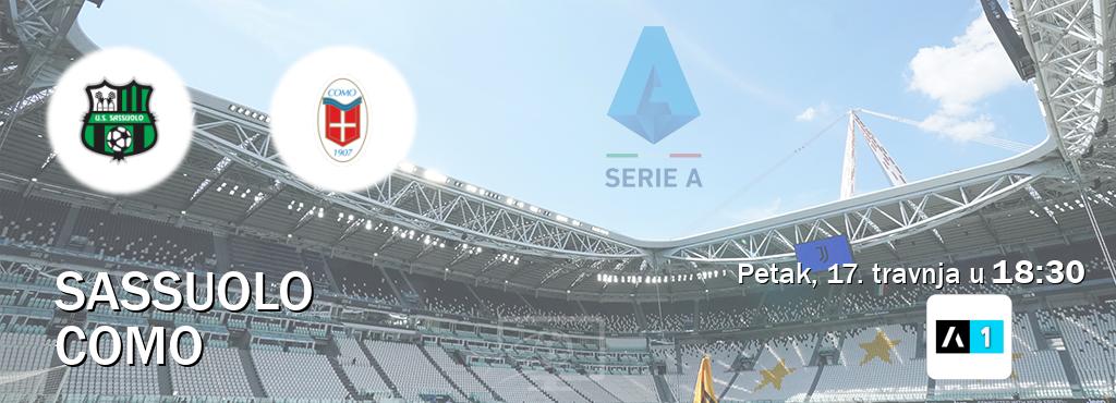 Izravni prijenos utakmice Sassuolo i Como pratite uživo na Arena Sport 1 (petak, 17. travnja u  18:30).