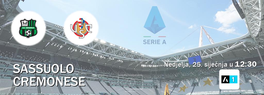 Izravni prijenos utakmice Sassuolo i Cremonese pratite uživo na Arena Sport 1 (nedjelja, 25. siječnja u  12:30).