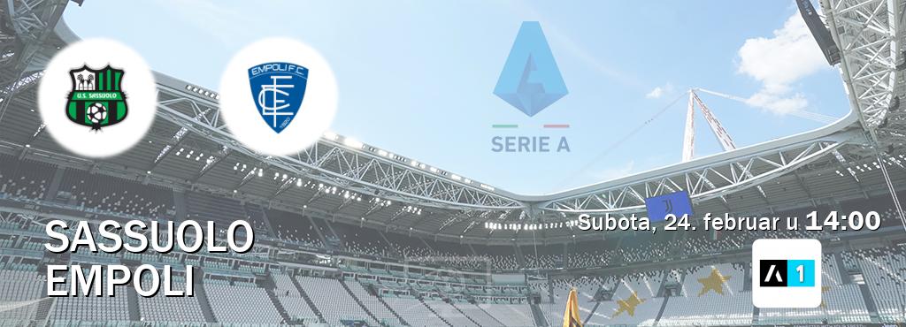 Izravni prijenos utakmice Sassuolo i Empoli pratite uživo na Arena Sport 1 (subota, 24. februar u  14:00).