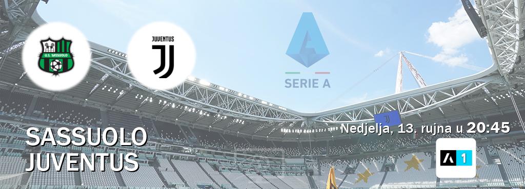 Izravni prijenos utakmice Sassuolo i Juventus pratite uživo na Arena Sport 1 (nedjelja, 13. rujna u 20:45). Izravni prijenos utakmice Sassuolo i Juventus pratite uživo na Arena Sport 1 (nedjelja, 13. rujna u 20:45).