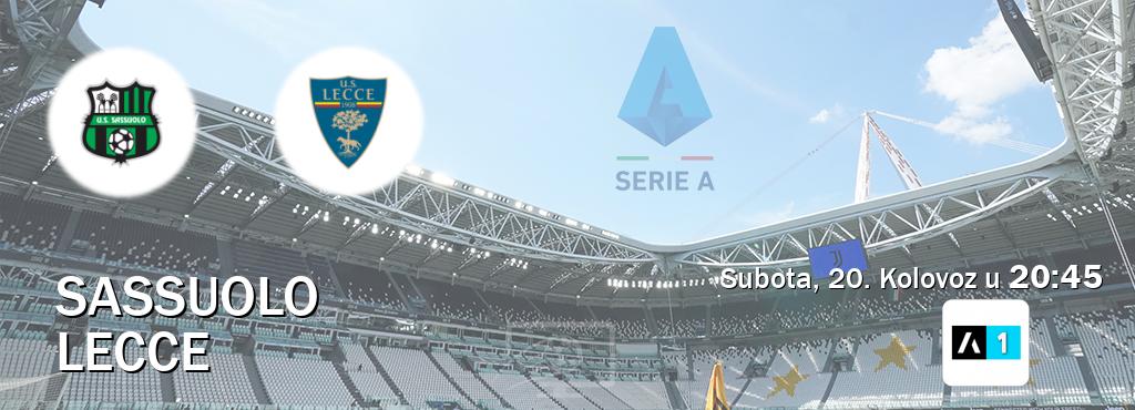 Izravni prijenos utakmice Sassuolo i Lecce pratite uživo na Arena Sport 1 (Subota, 20. Kolovoz u  20:45).