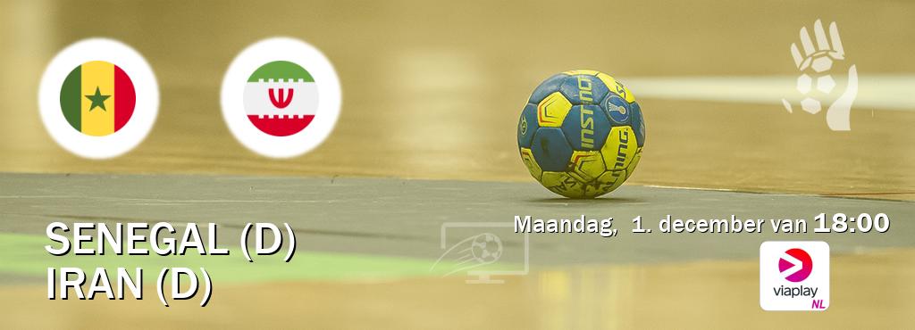 Wedstrijd tussen Senegal (D) en Iran (D) live op tv bij Viaplay Nederland (maandag,  1. december van  18:00).