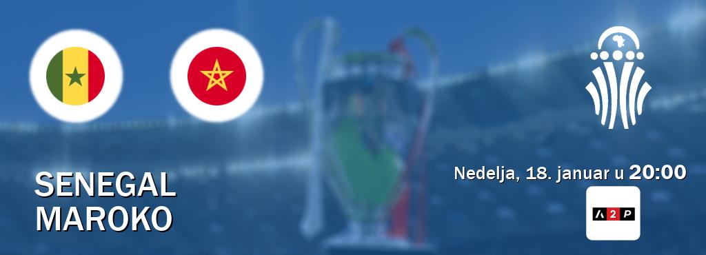 Izravni prijenos utakmice Senegal i Maroko pratite uživo na Arena Premium 2 (nedelja, 18. januar u  20:00).
