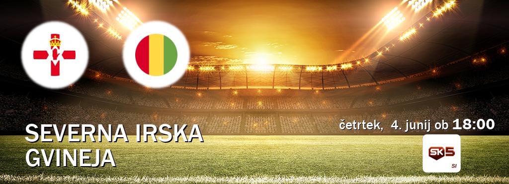 Ne zamudi prenosa tekme Severna Irska - Gvineja v živo na Sportklub 5.