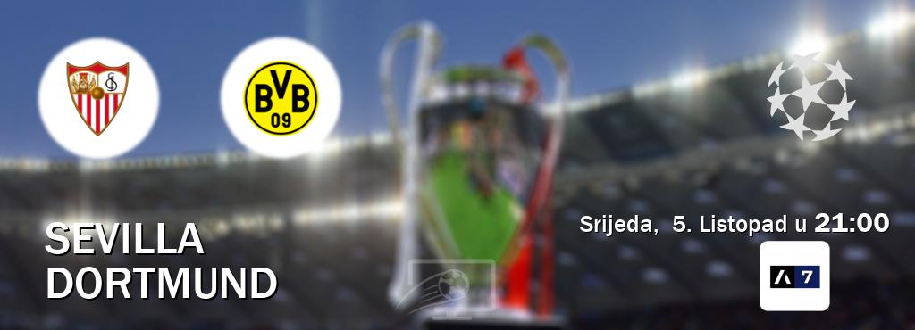 Izravni prijenos utakmice Sevilla i Dortmund pratite uživo na Arena Sport 7 (Srijeda,  5. Listopad u  21:00).