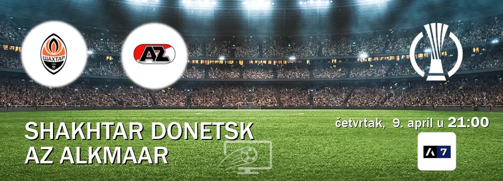 Izravni prijenos utakmice Shakhtar Donetsk i AZ Alkmaar pratite uživo na Arena Sport 7 (četvrtak,  9. april u  21:00).